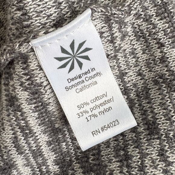 Athleta Ribbed Knit Sweater Dress XXS Gray Long Sleeve Bodycon Winter Casual - Picture 5 of 6